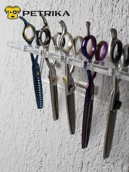 Настенный органайзер PETRIKA, полка для ножниц на 10 шт. Настенный органайзер PETRIKA, полка для ножниц на 10 шт.
