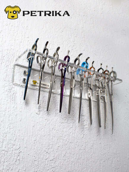 Настенный органайзер PETRIKA, полка для ножниц на 10 шт. Настенный органайзер PETRIKA, полка для ножниц на 10 шт.