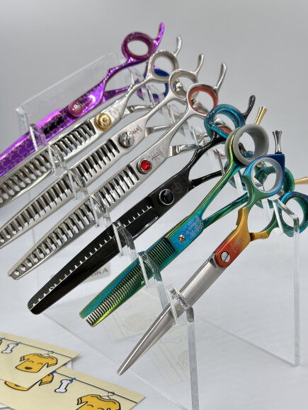 Настольный держатель PETRIKA, подставка для ножниц  на 7 шт.